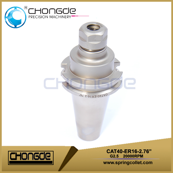 CAT40-ER16-2.76 &quot;حامل أداة آلة Collet Chuck CNC