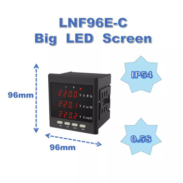 Smart Building Energy Voltmeter Medidor de energía multifuncional