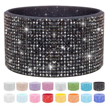 Glitter Silicone Boot Sleeve  40 oz Accessories  Flask 24-40oz Anti Slip Bottom Cover Bumper for Water Sport Bottles
