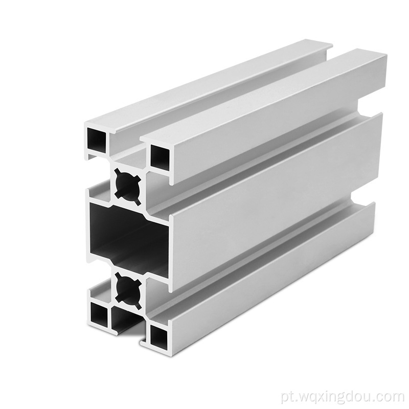 Tubo quadrado de suporte de liga de alumínio 3060 Industrial de alumínio
