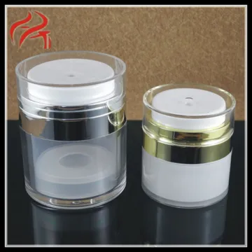 Press Pump Airless Acrylic Jar