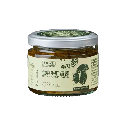 Spiced Porcini Sauce with Sichuan Peppercorn