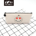 Custom cute expression style canvas pencil case