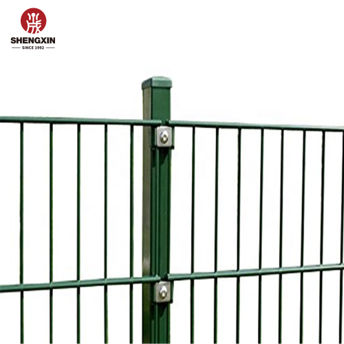 Hot Dipped Decorative Wire Mesh Fence Twin Bar Steel Welded Double Wire Mesh Fencing Factory