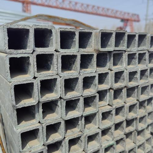 Tubería de acero cuadrada galvanizado ASTM A36 A53