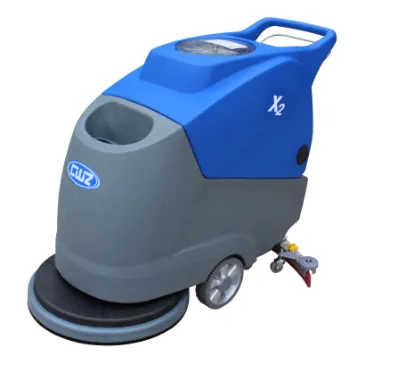 Automatic gym floor cleaning scrubbing machine