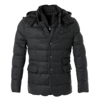 Short Design Warm Pink Suede Puffer Down Jacket