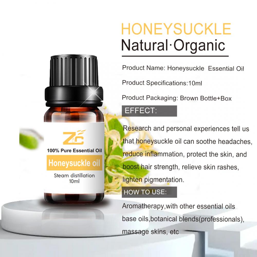 روغن آروماتراپی اسانس اسانس طبیعی Honeysuckle