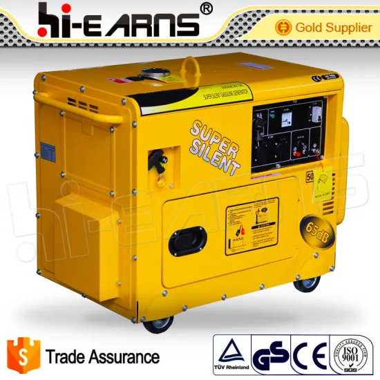 5KW super silent electric gasoline generator