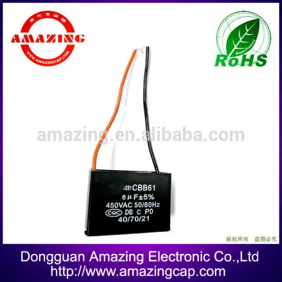 Internaional 400VAC Capacitor Metallized Film Capacitor CBB61 15uf 450v