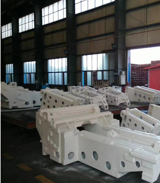 Customized Cast Iron Cutting Machine Bed