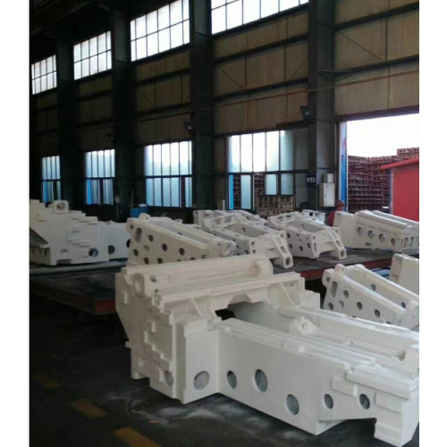 Customized cast iron resin sand cutting machine bed