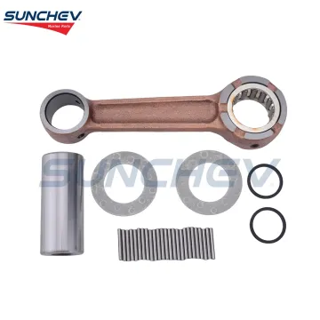 SUNCHEV Connecting Rod Kit 66T-11651-00 For Yamaha 40hp