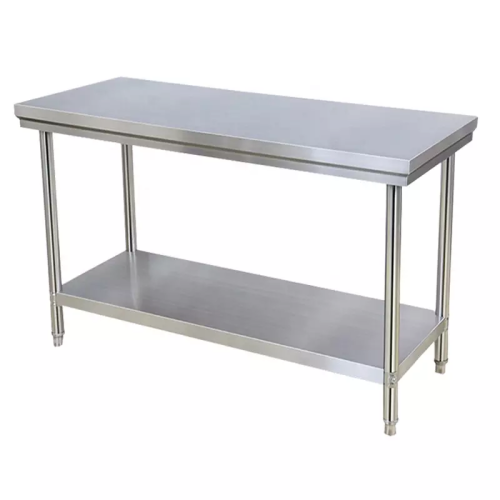 304 Stainless Steel Restaurant Work Bench Customized Stainless Steel Kitchen Work Table