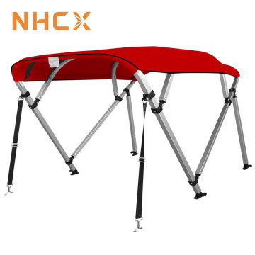 تجهيزات NHCX Nylon Tube Tube Bimini أعلى من 4 غطاء قارب القوس