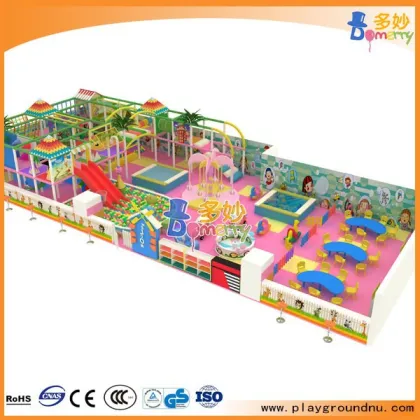 Commercial amusement park indoor soft playground Equipment
