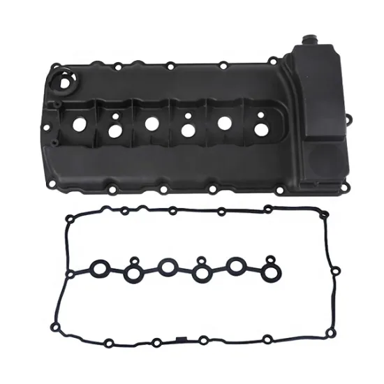 HANZHUAN Engine Valve Cover W/ Gasket 03H103429H for Audi Q7 V6, VW Passat CC Touareg 3.6L
