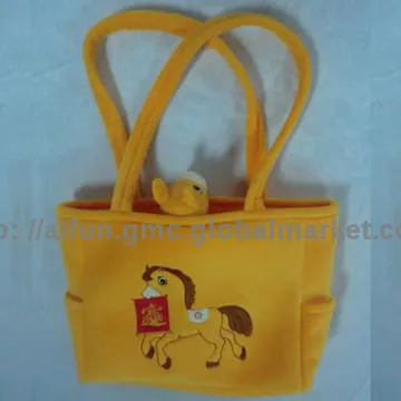 Practical toy set, soft plush Pillow, Bag and Purse