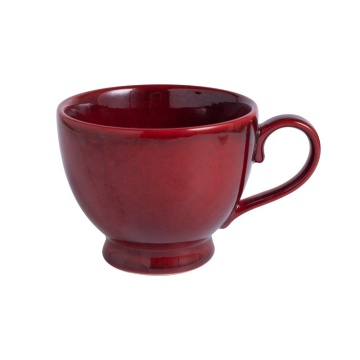Large Stoneware Coffee Latte Mug - Ceramic Jumbo Soup Mugs for Office and Home