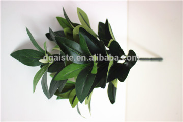 15cmWx30cmL new decoration artificial plastic lemon leaf branch ELMZ04 02K01
