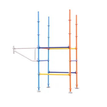 12m Mobile Ring Lock Steel Scaffold with Board for Europe