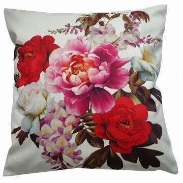 Velvet Printed Pillow Cover, Measures 45x45cm