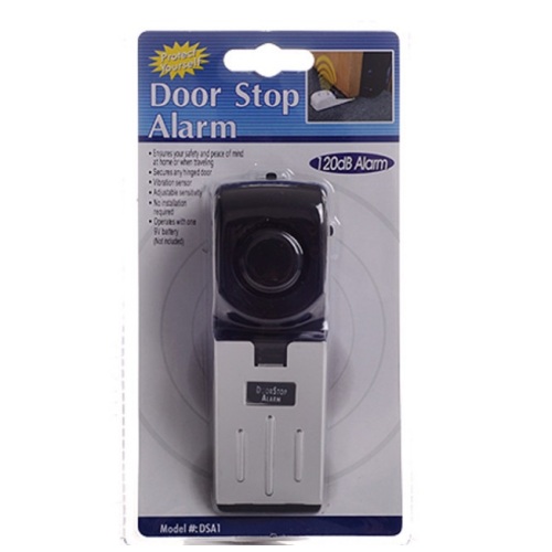 125db Door stopper alarm/personal alarm/travel alarm/hotel alarm