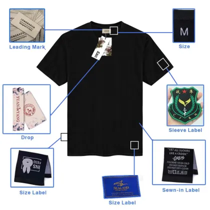 OEM/ODM Custom Heavy Weight Cotton Screen Printed T-Shirts for Men