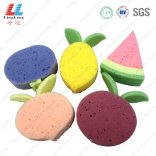 3D fruit style bath sponge