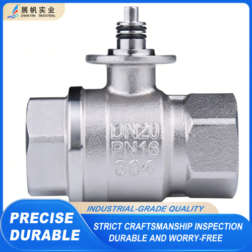 Endüstriyel Kullanıma Yönelik Paslanmaz Çelik Elektrikli Küresel Vana