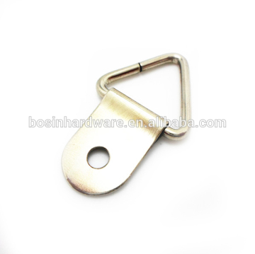 Fashion High Quality Metal Triangle Ring With Photo Frame Hook