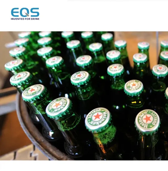 Automatic Beer Glass Bottle Washing, Filling, and Capping Machine