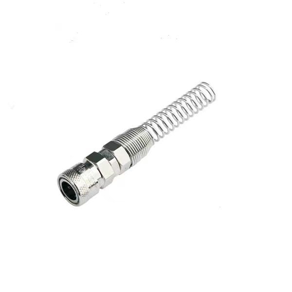 Brass Air Brake Hose Male Connector with Quick Coupler and Spring