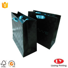 Spot UV Paper Gift Bag na zakupy biżuterii