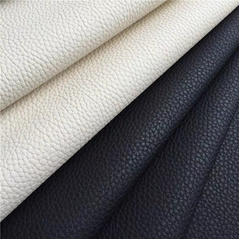 Lichee Embossed Faux Synthetic Leather Untuk Tas Sepatu