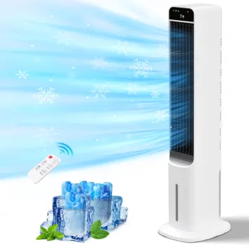 New Portable Air Conditioner: Cooling Evaporative Digital Control Air Cooler Fan with Water Tank