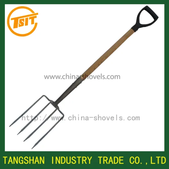 garden tool spade and fork