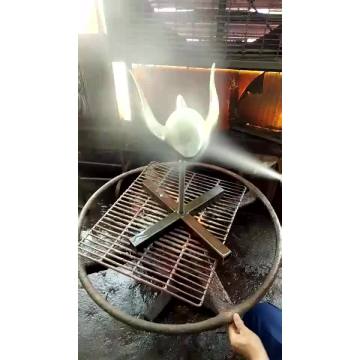 Industrial chrome painting machine