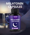 Suplementos de etiqueta privada OEM Cápsulas de melatonina 5mg