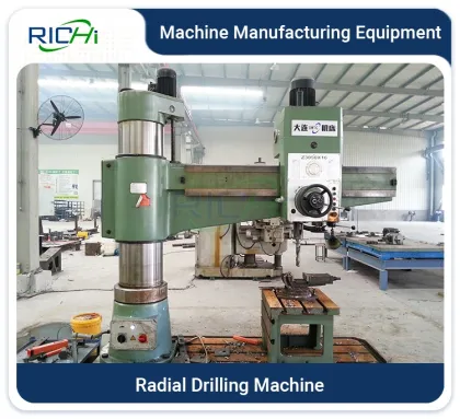 RICHI CE Biomass Straw Wood Pellet Machine