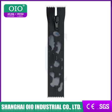 2015 whloesale high polished nylon water resistant zipper for sale