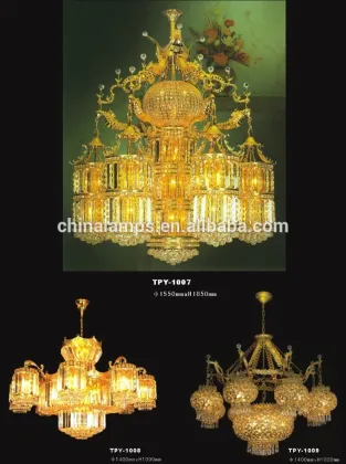 large night lighting lamp projector empire lighting & lamps/crystal chandelier for Bulgari/Peninsula hotel lobby decorative