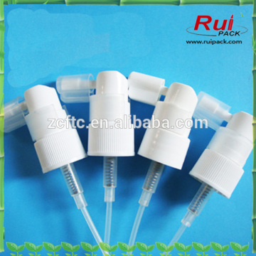 20mm,24mm oral sprayer pump, pharmaceutical oral plastic pump