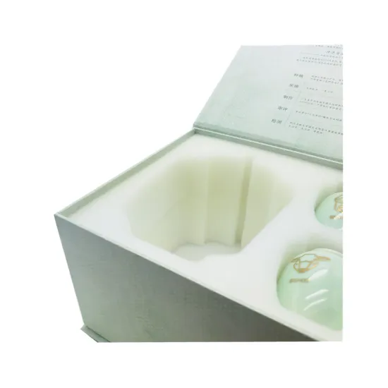 Paper cups packaging  box with foam