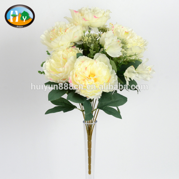 Hot sale new design artificial flowers peony for wedding decoration