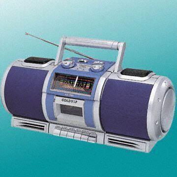Highly Sensitive AM/FM Radio and Cassette Recorder