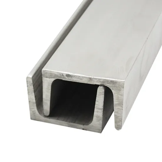 Stainless Steel U Channel for Glass Railing and Balustrade