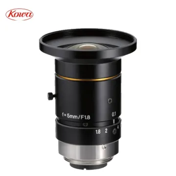 KOWA Industrial Prime Lenses: LM5JC10M - Megapixel Lens with JC10M Series, Wideband Coating, and Advanced Floating Mechanism Design