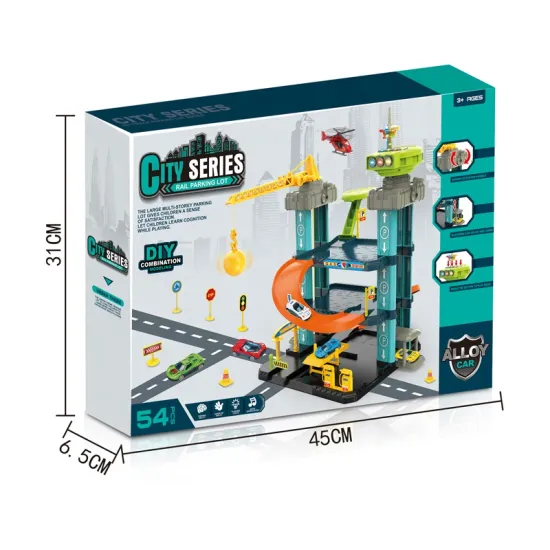 New Arrivals: Light-Up Toy Car Park with Music