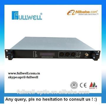 fiber optical equipment manufacturer external modulation laser transmitter